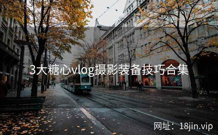 3大糖心vlog摄影装备技巧合集