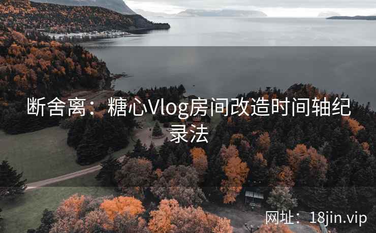 断舍离：糖心Vlog房间改造时间轴纪录法