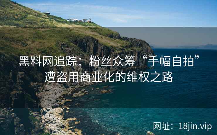 黑料网追踪：粉丝众筹“手幅自拍”遭盗用商业化的维权之路